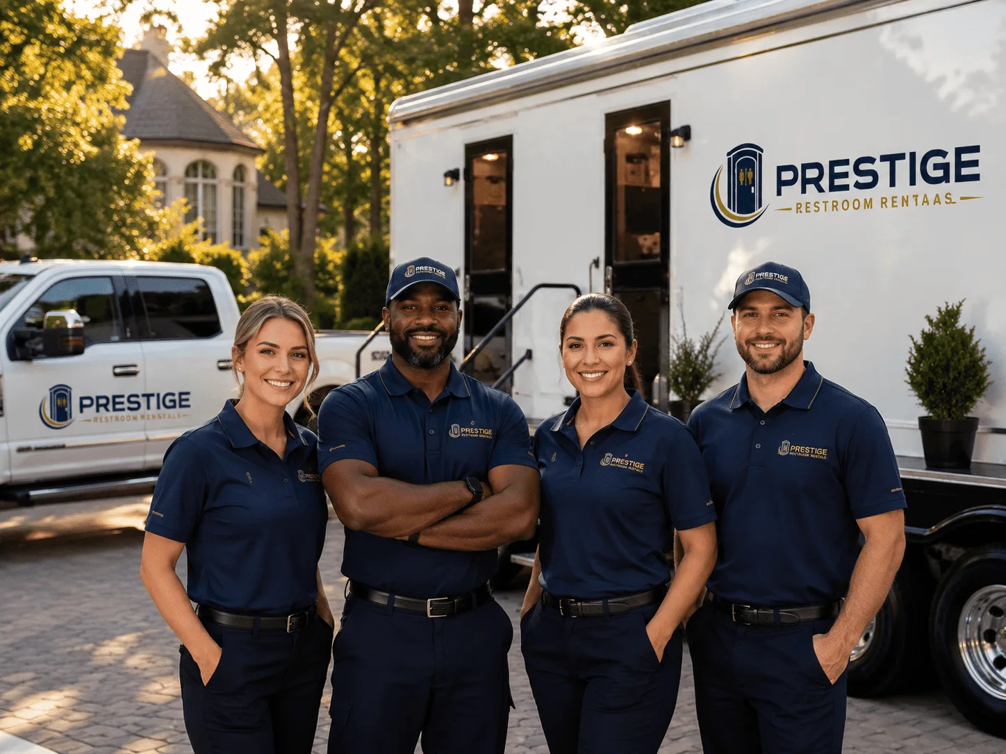 Trusted Luxury Portable Restrooms company in Creston, IL